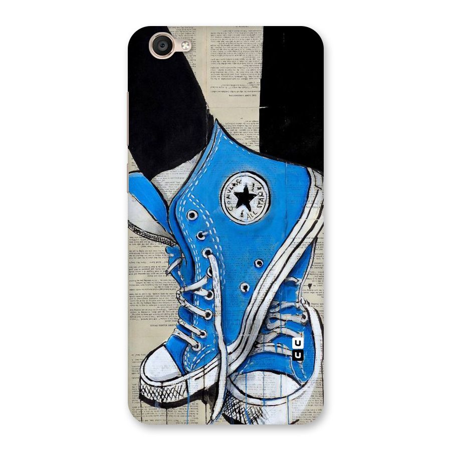 Blue Shoes Back Case for Vivo Y55s