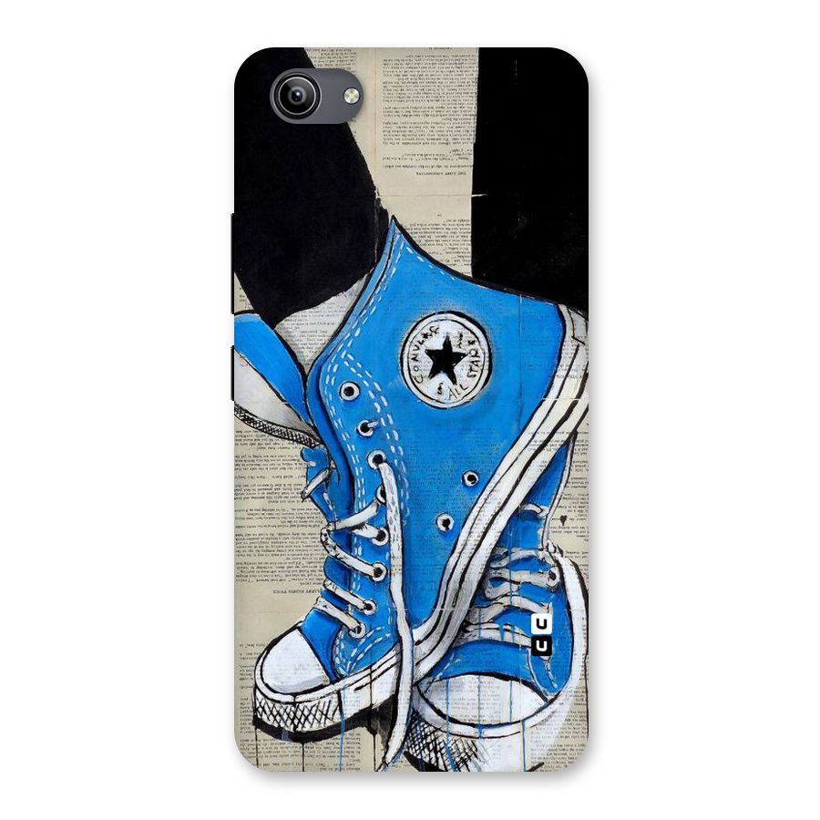Blue Shoes Back Case for Vivo Y81i