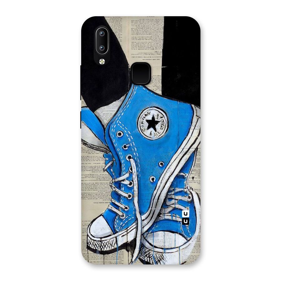 Blue Shoes Back Case for Vivo Y93