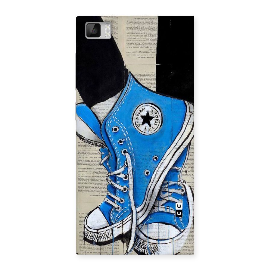 Blue Shoes Back Case for Xiaomi Mi3