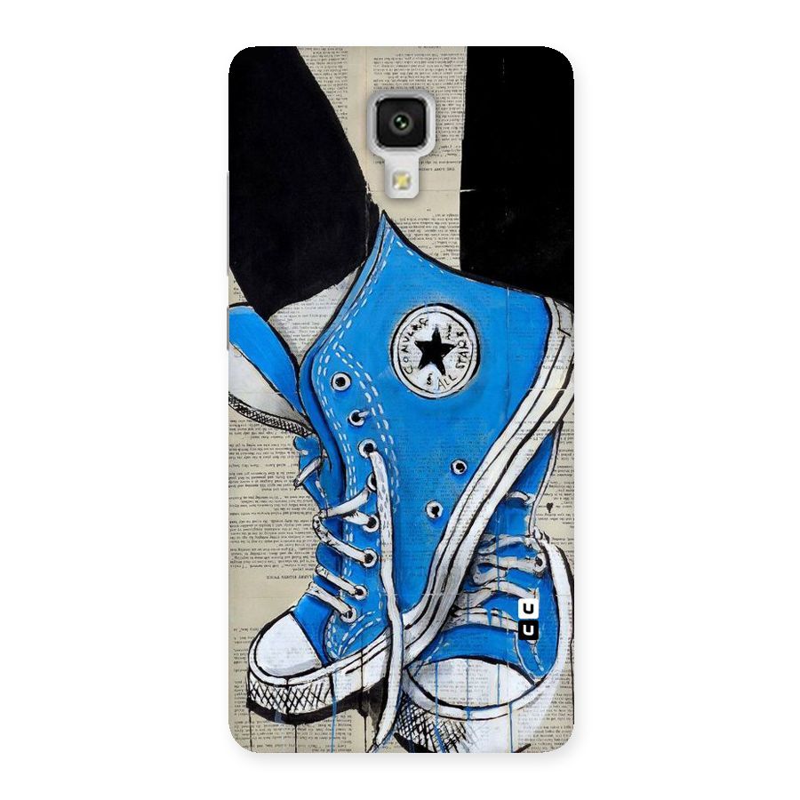 Blue Shoes Back Case for Xiaomi Mi 4