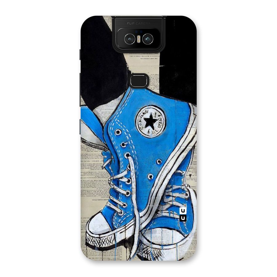 Blue Shoes Back Case for Zenfone 6z