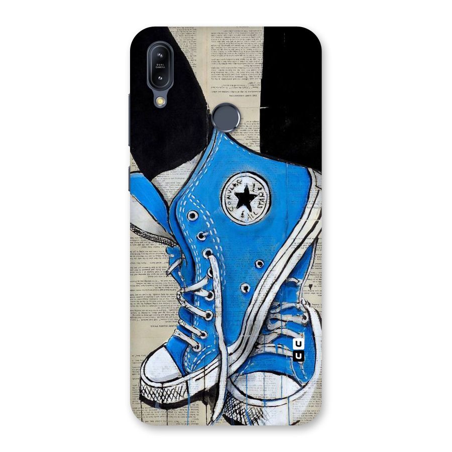 Blue Shoes Back Case for Zenfone Max M2