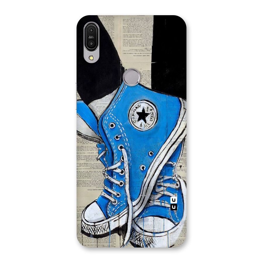 Blue Shoes Back Case for Zenfone Max Pro M1