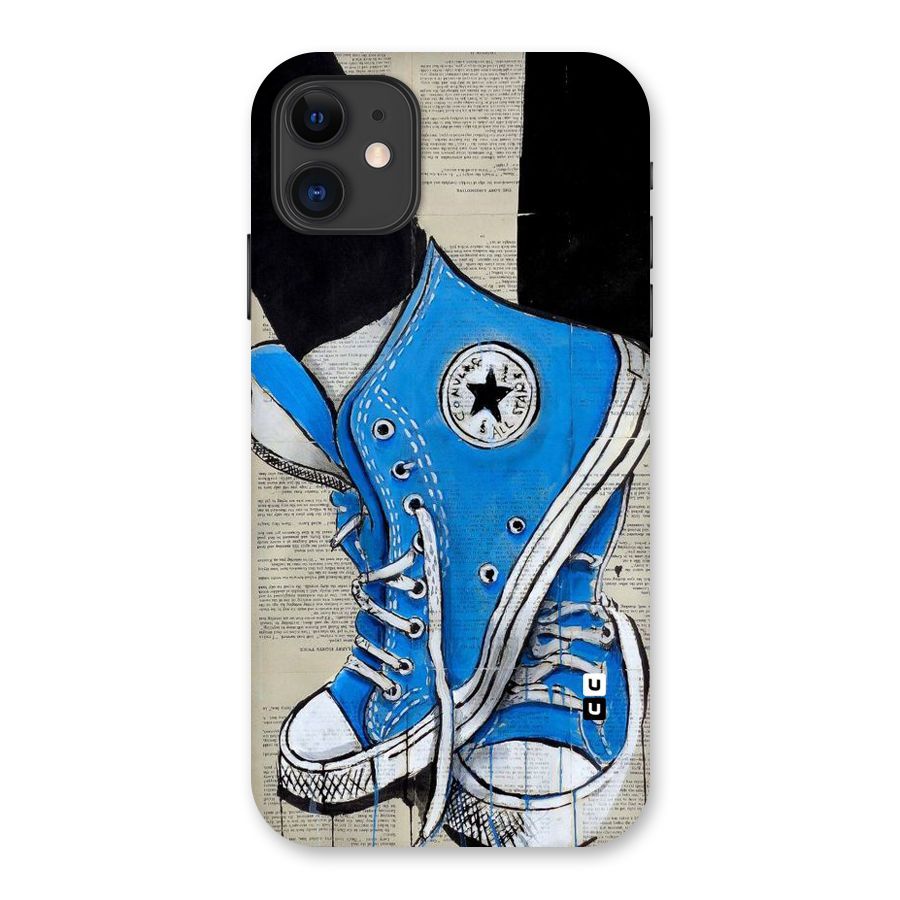 Blue Shoes Back Case for iPhone 11