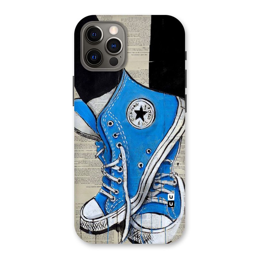 Blue Shoes Back Case for iPhone 12 Pro