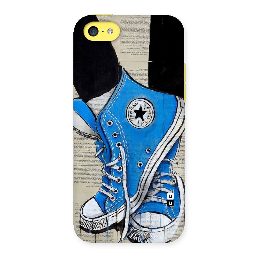 Blue Shoes Back Case for iPhone 5C