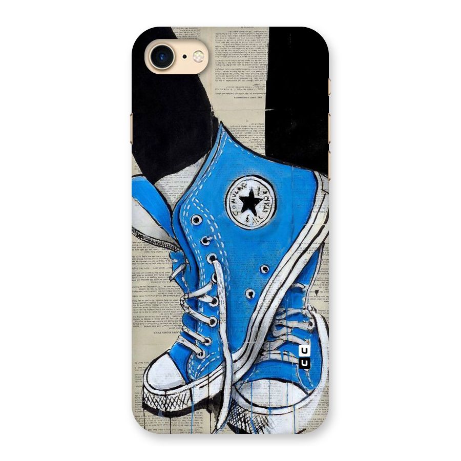 Blue Shoes Back Case for iPhone 7
