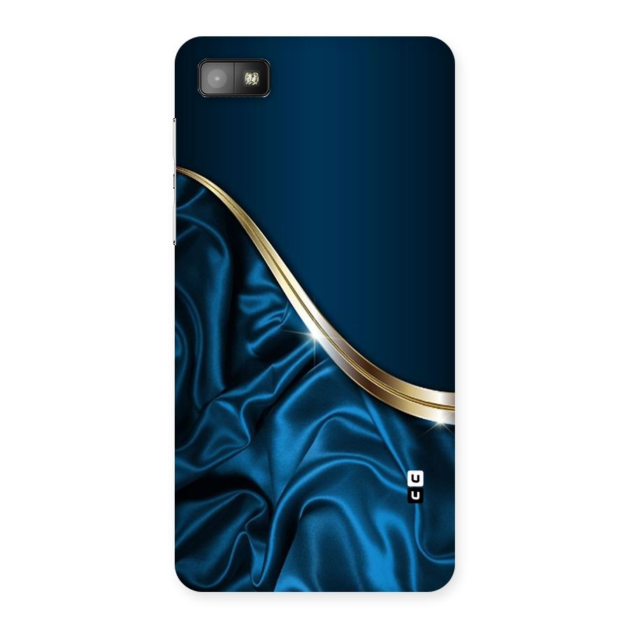 Blue Smooth Flow Back Case for Blackberry Z10