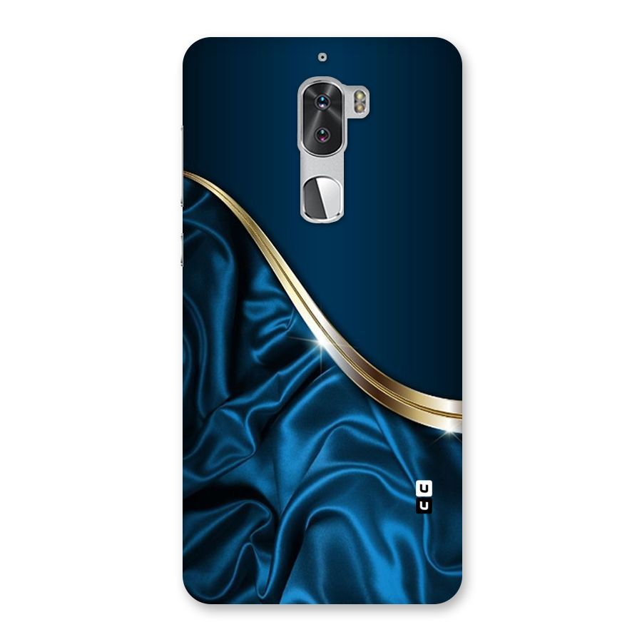 Blue Smooth Flow Back Case for Coolpad Cool 1