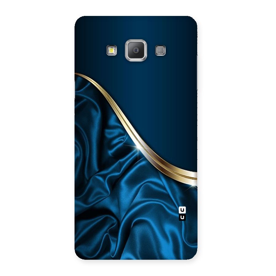 Blue Smooth Flow Back Case for Galaxy A7