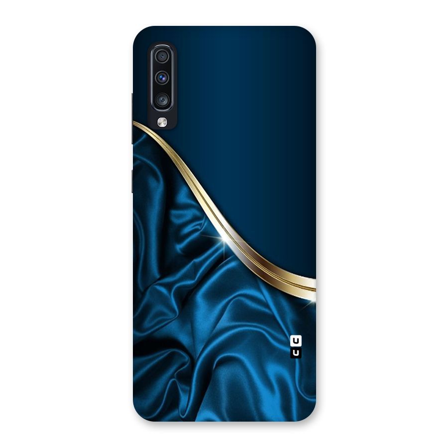 Blue Smooth Flow Back Case for Galaxy A70