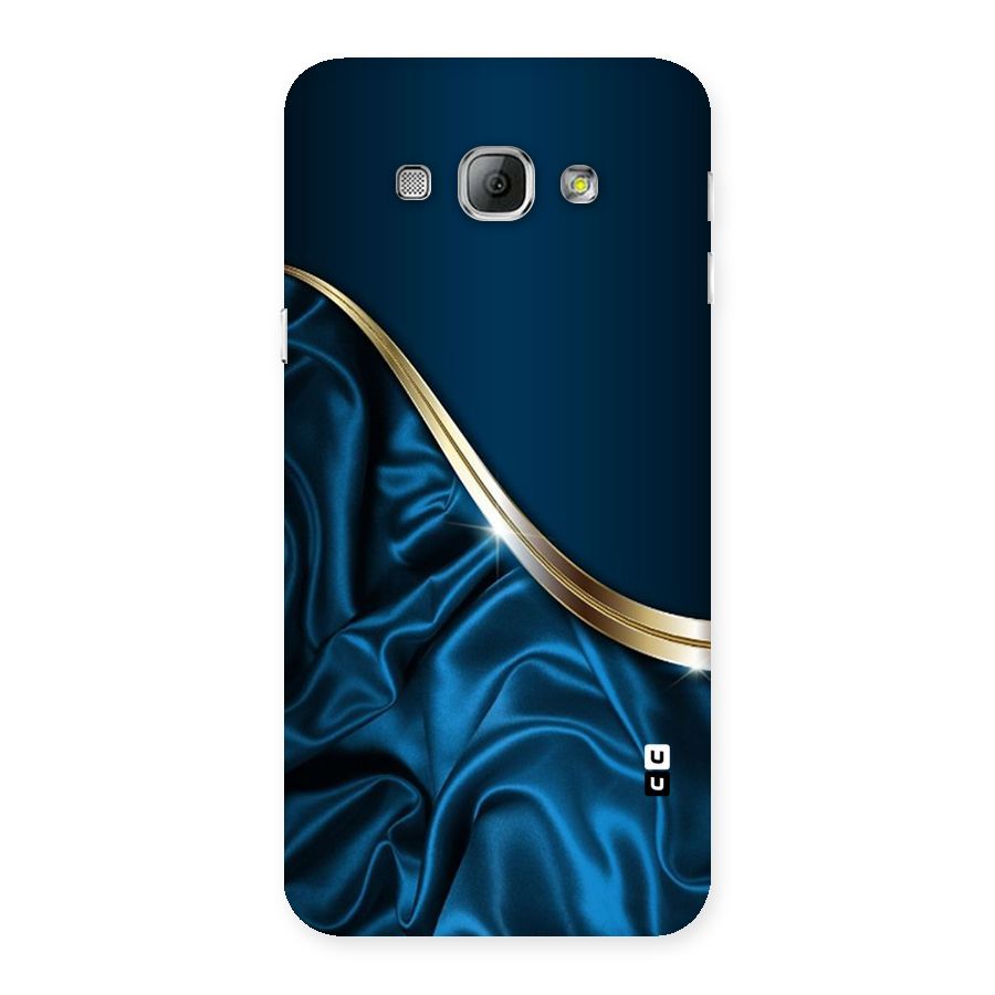Blue Smooth Flow Back Case for Galaxy A8