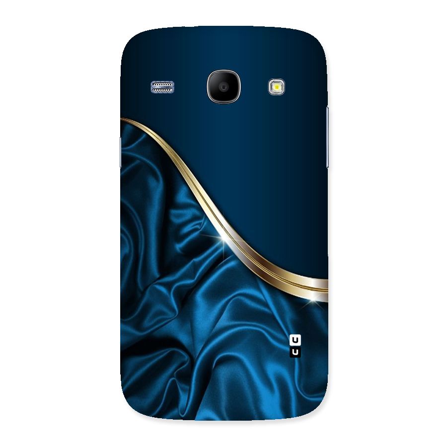 Blue Smooth Flow Back Case for Galaxy Core