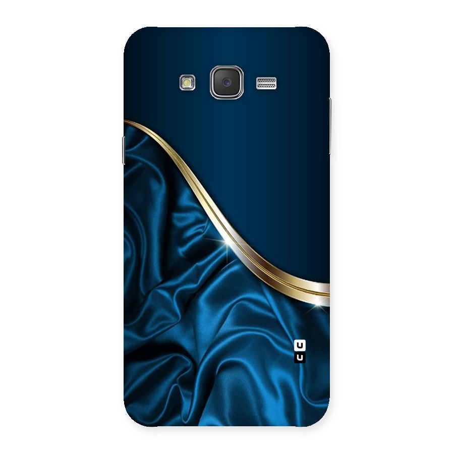 Blue Smooth Flow Back Case for Galaxy J7
