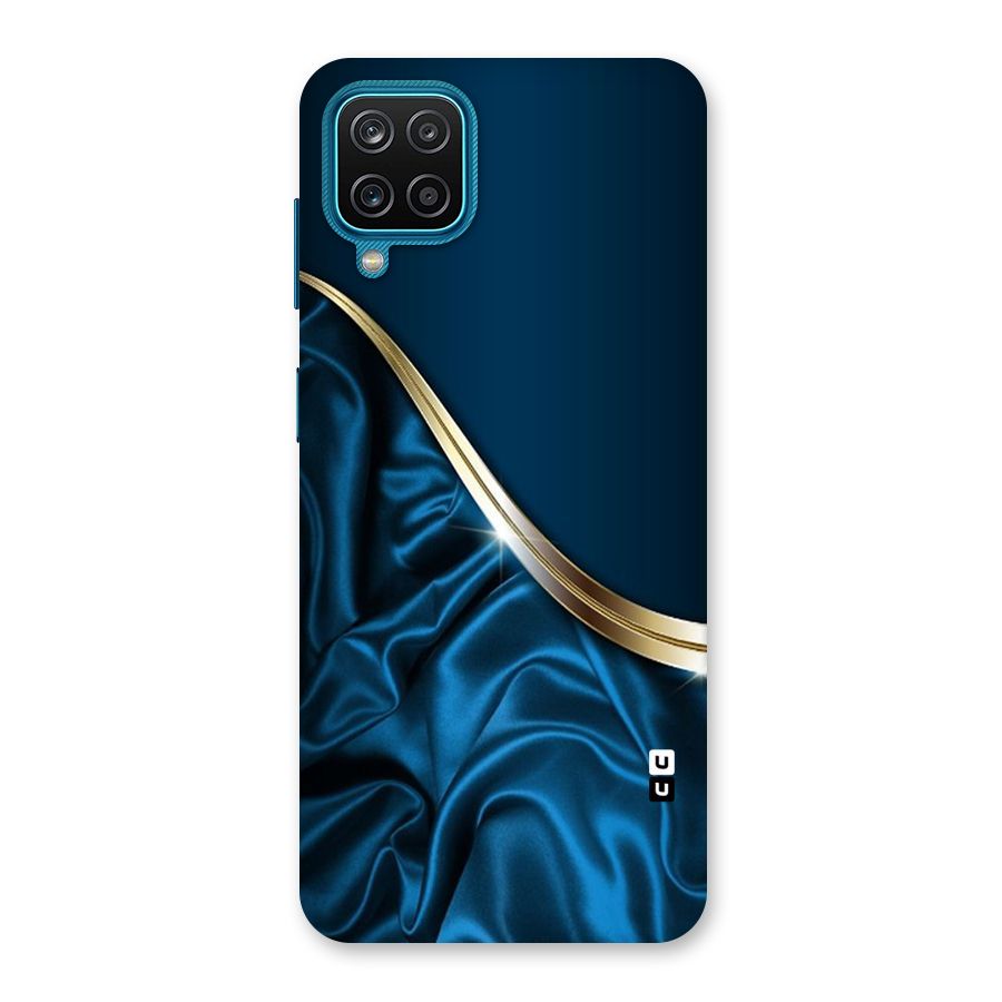 Blue Smooth Flow Back Case for Galaxy M12