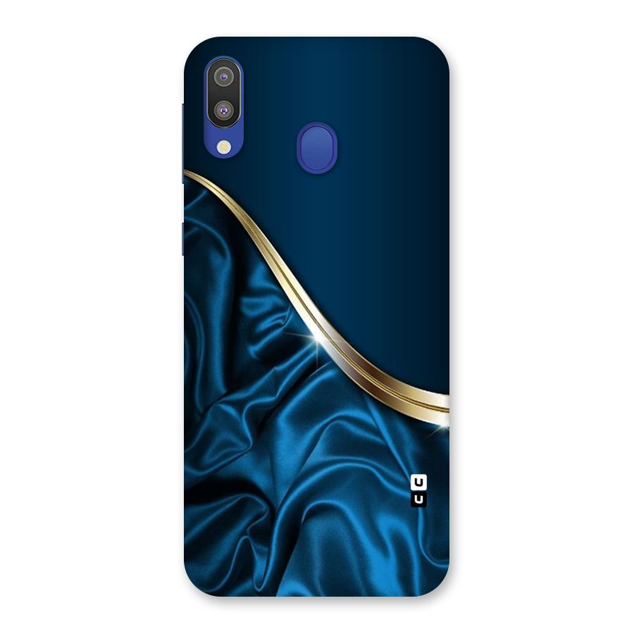 Blue Smooth Flow Back Case for Galaxy M20
