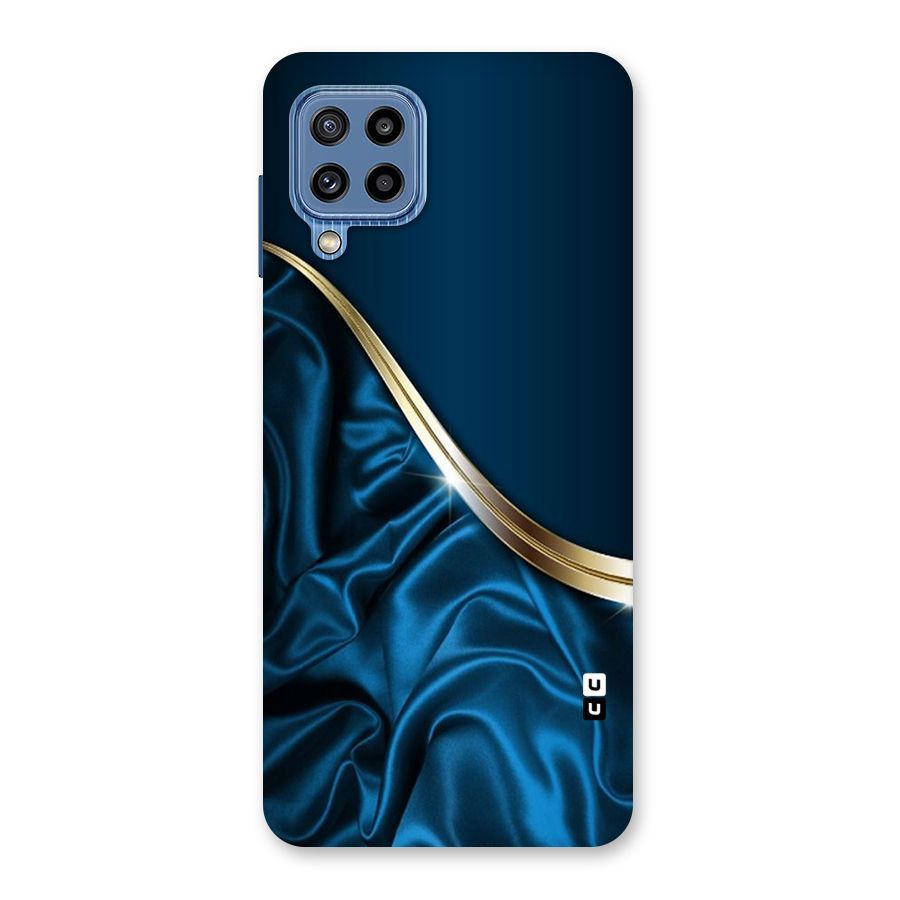 Blue Smooth Flow Back Case for Galaxy M32