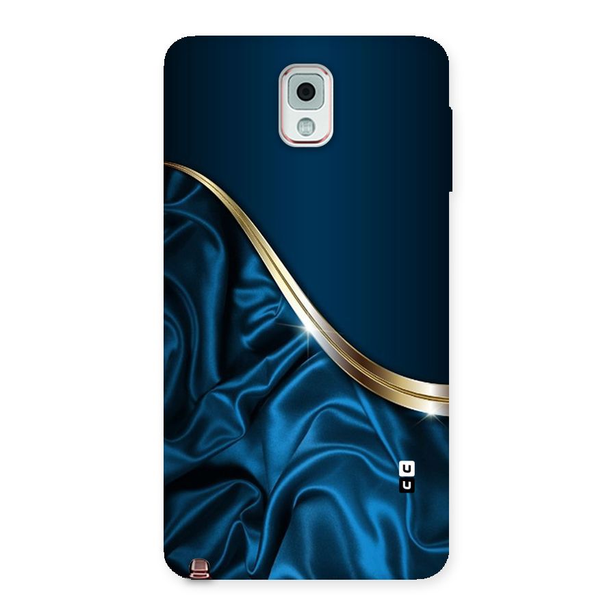 Blue Smooth Flow Back Case for Galaxy Note 3