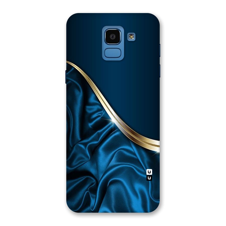 Blue Smooth Flow Back Case for Galaxy On6