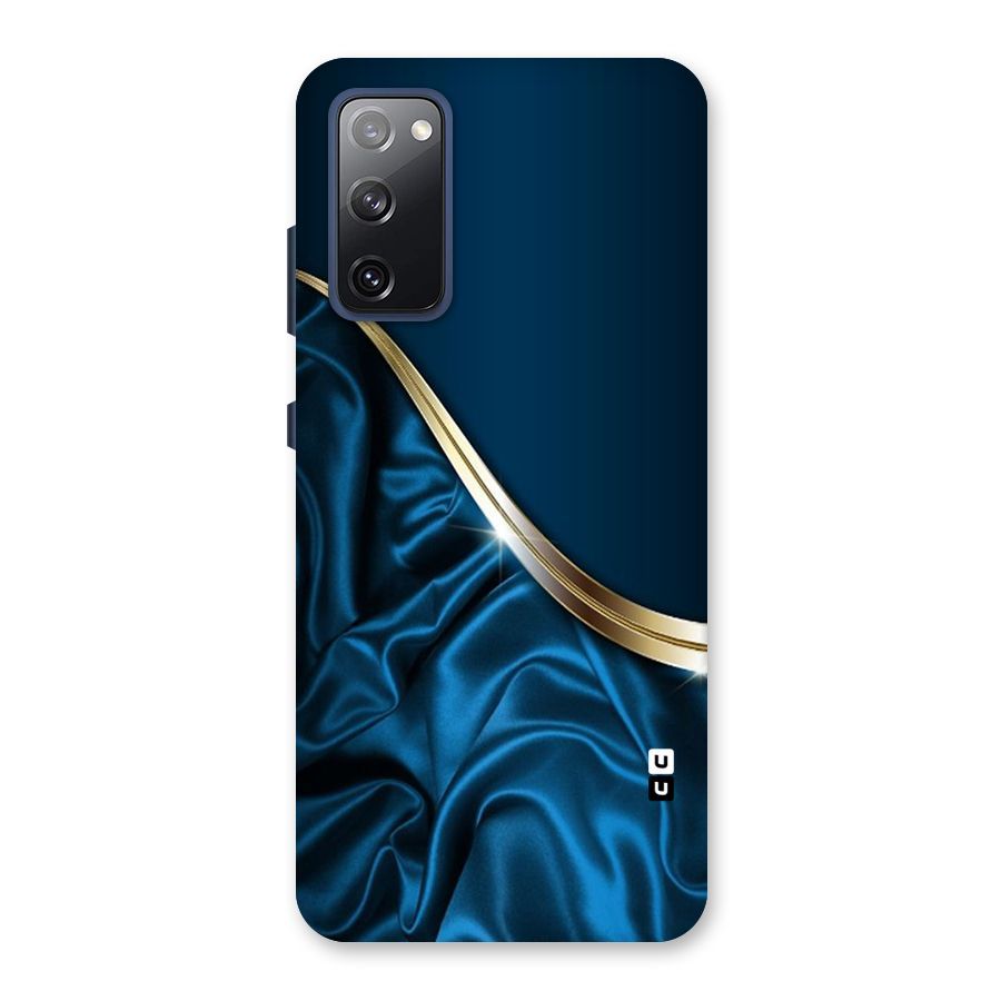 Blue Smooth Flow Back Case for Galaxy S20 FE
