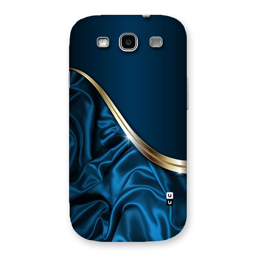 Blue Smooth Flow Back Case for Galaxy S3