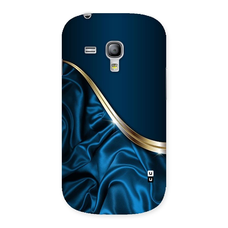 Blue Smooth Flow Back Case for Galaxy S3 Mini