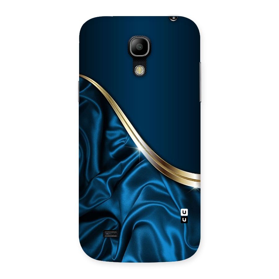 Blue Smooth Flow Back Case for Galaxy S4 Mini