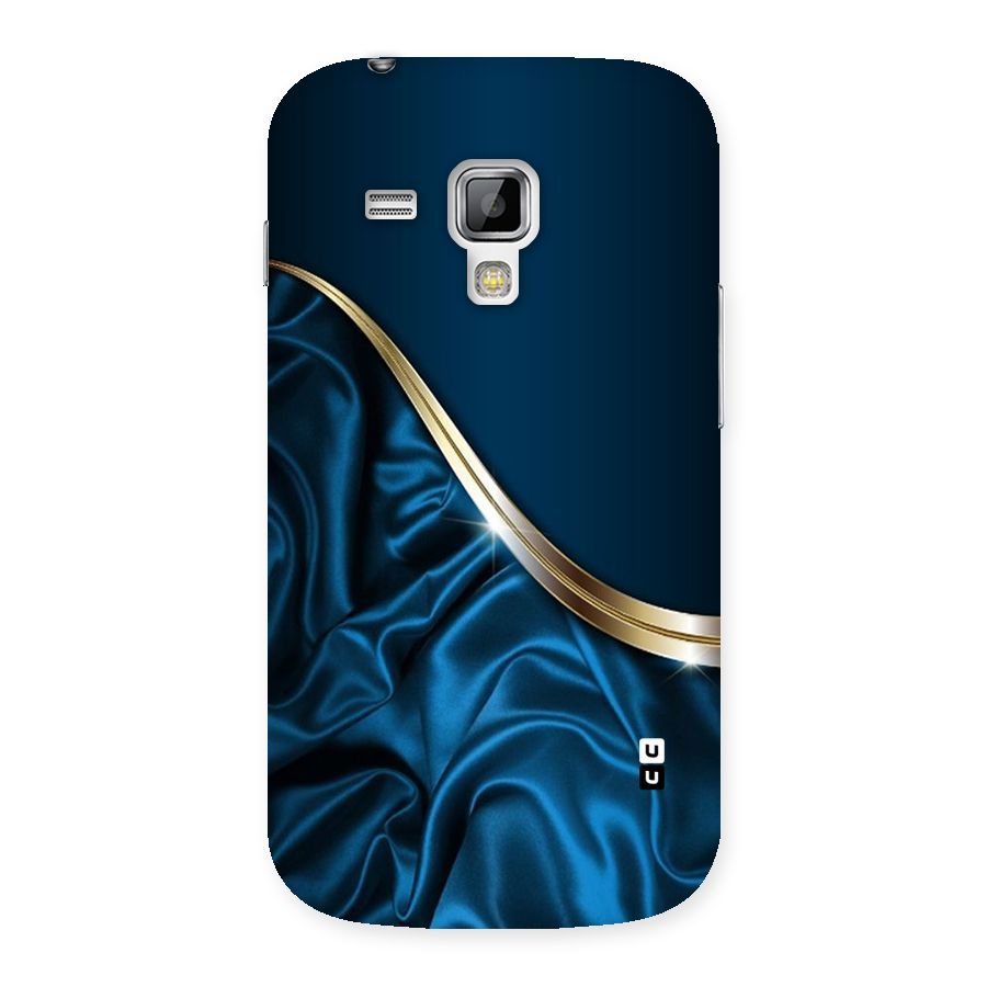 Blue Smooth Flow Back Case for Galaxy S Duos