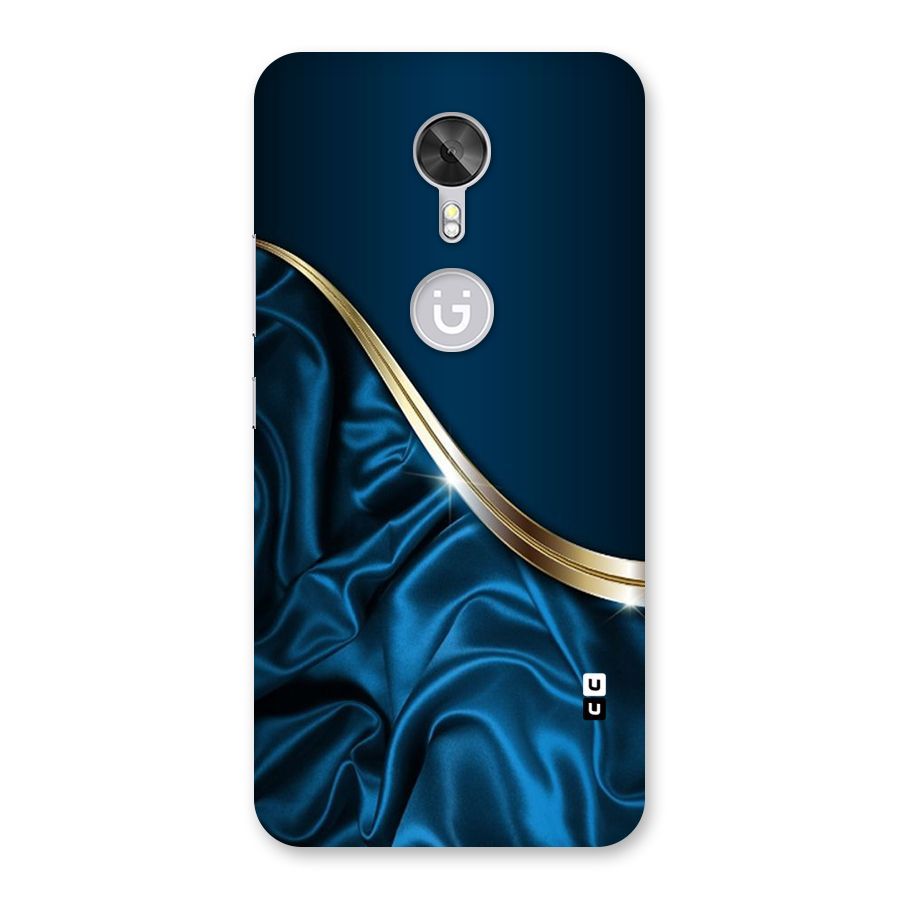 Blue Smooth Flow Back Case for Gionee A1