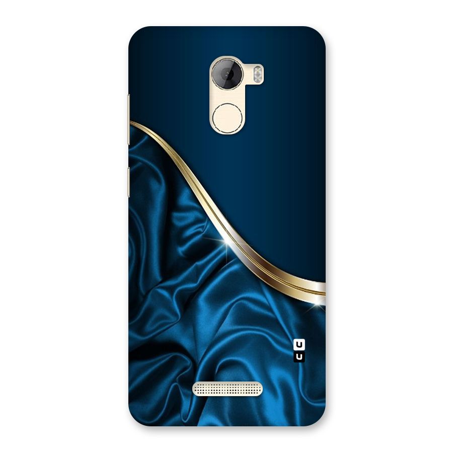 Blue Smooth Flow Back Case for Gionee A1 LIte