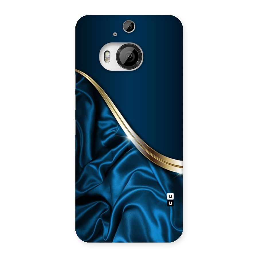 Blue Smooth Flow Back Case for HTC One M9 Plus