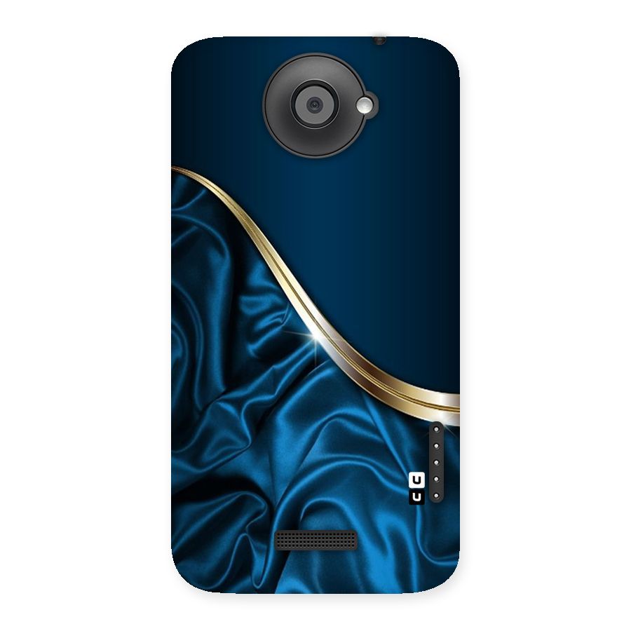 Blue Smooth Flow Back Case for HTC One X