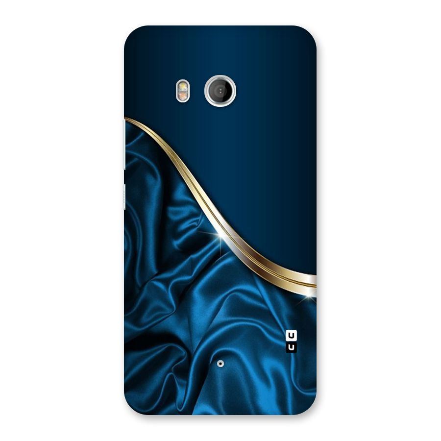 Blue Smooth Flow Back Case for HTC U11