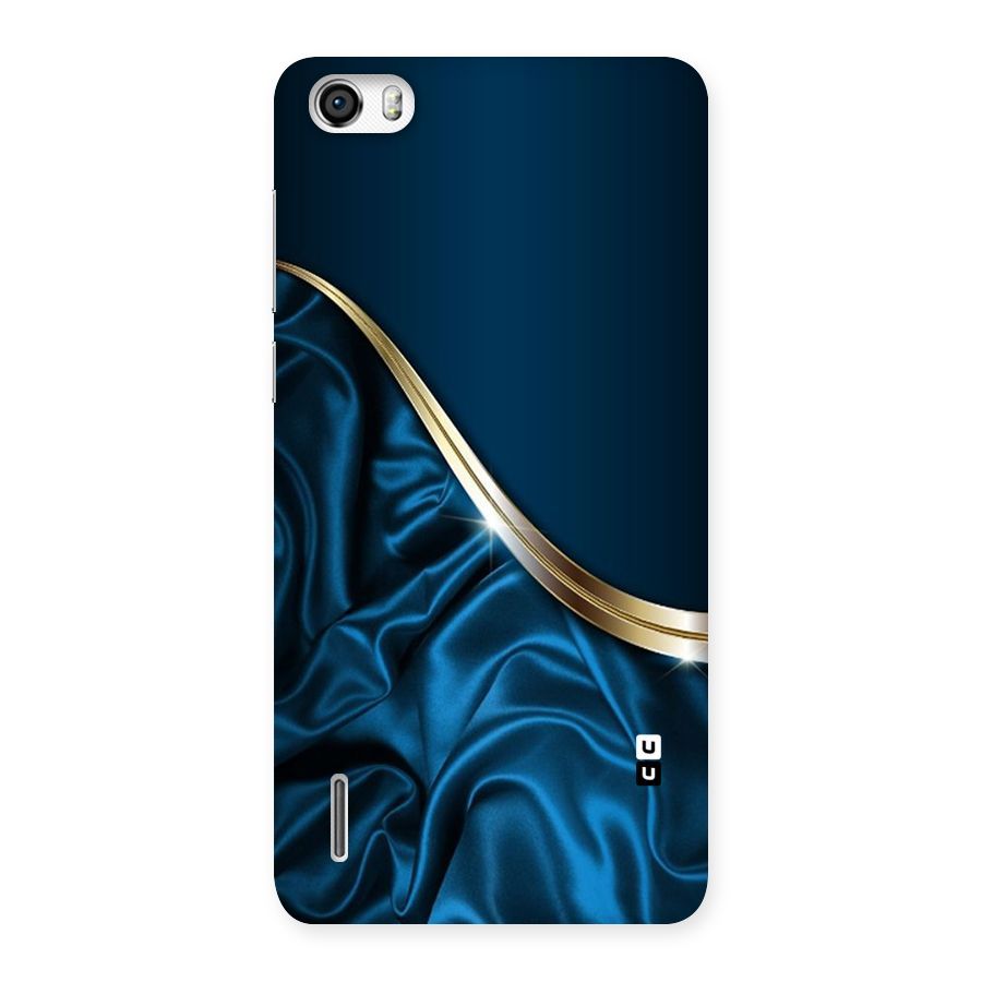 Blue Smooth Flow Back Case for Honor 6
