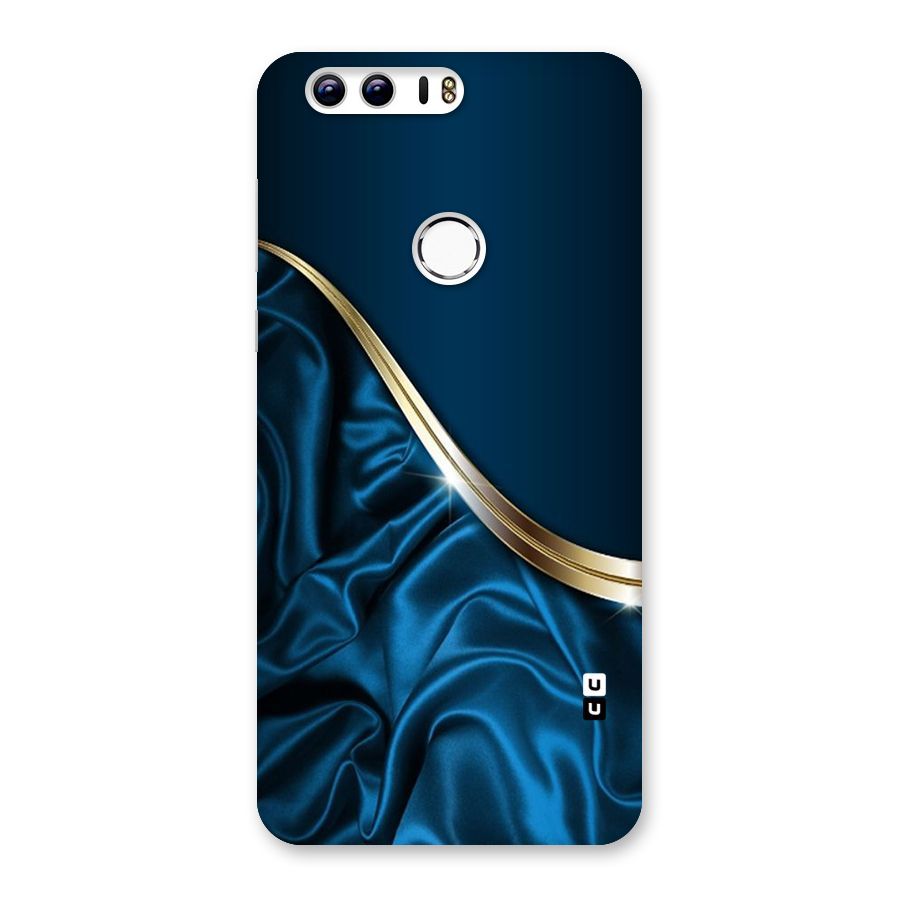 Blue Smooth Flow Back Case for Honor 8