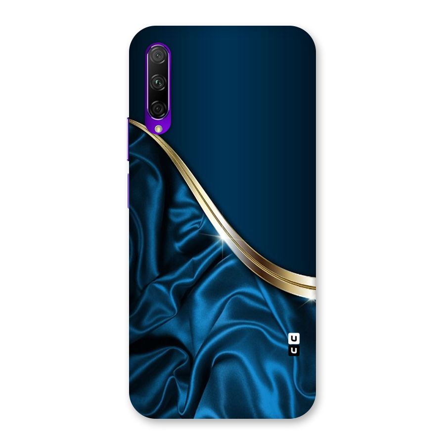 Blue Smooth Flow Back Case for Honor 9X Pro