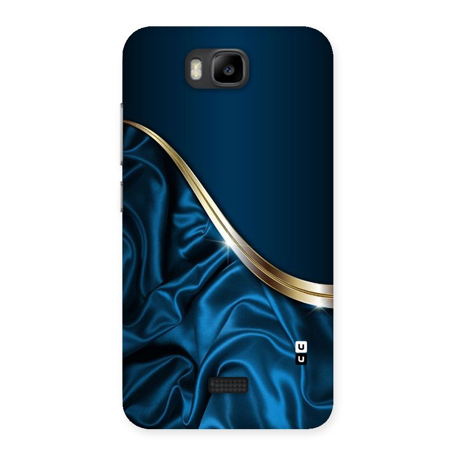 Blue Smooth Flow Back Case for Honor Bee