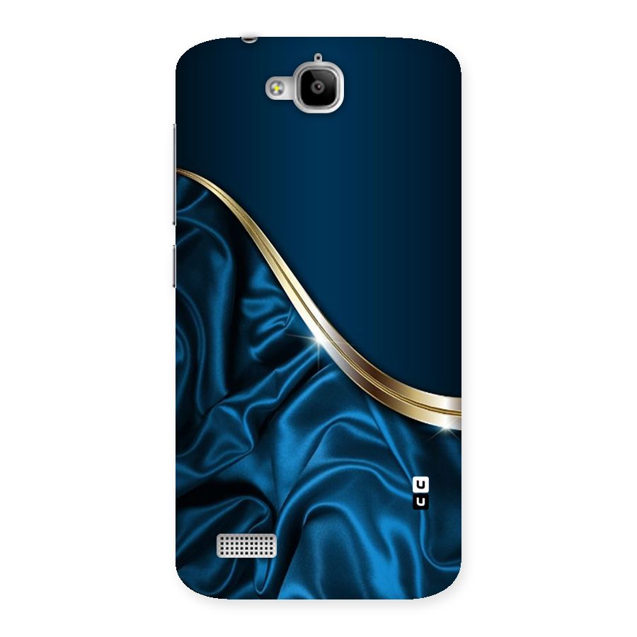 Blue Smooth Flow Back Case for Honor Holly
