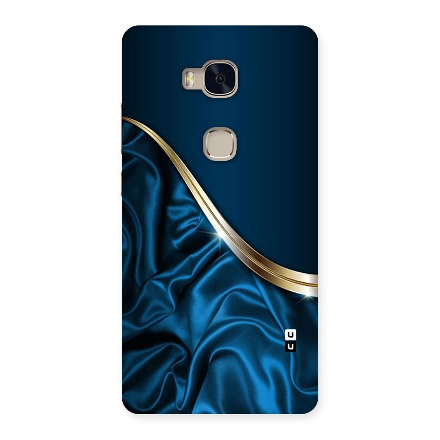 Blue Smooth Flow Back Case for Huawei Honor 5X