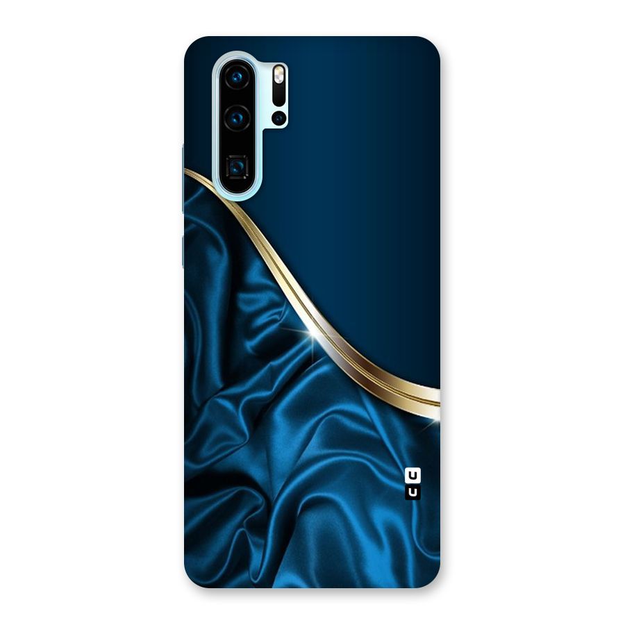 Blue Smooth Flow Back Case for Huawei P30 Pro