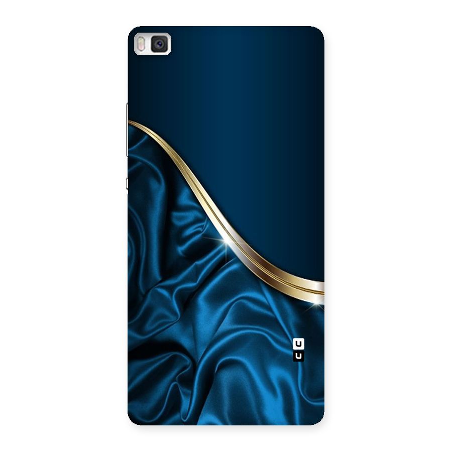 Blue Smooth Flow Back Case for Huawei P8