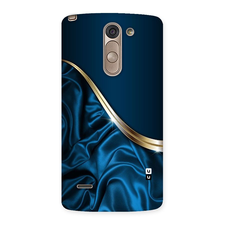 Blue Smooth Flow Back Case for LG G3 Stylus