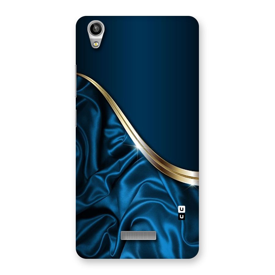 Blue Smooth Flow Back Case for Lava-Pixel-V1