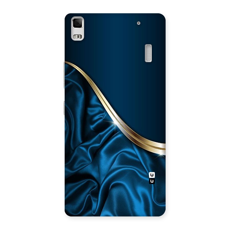 Blue Smooth Flow Back Case for Lenovo A7000