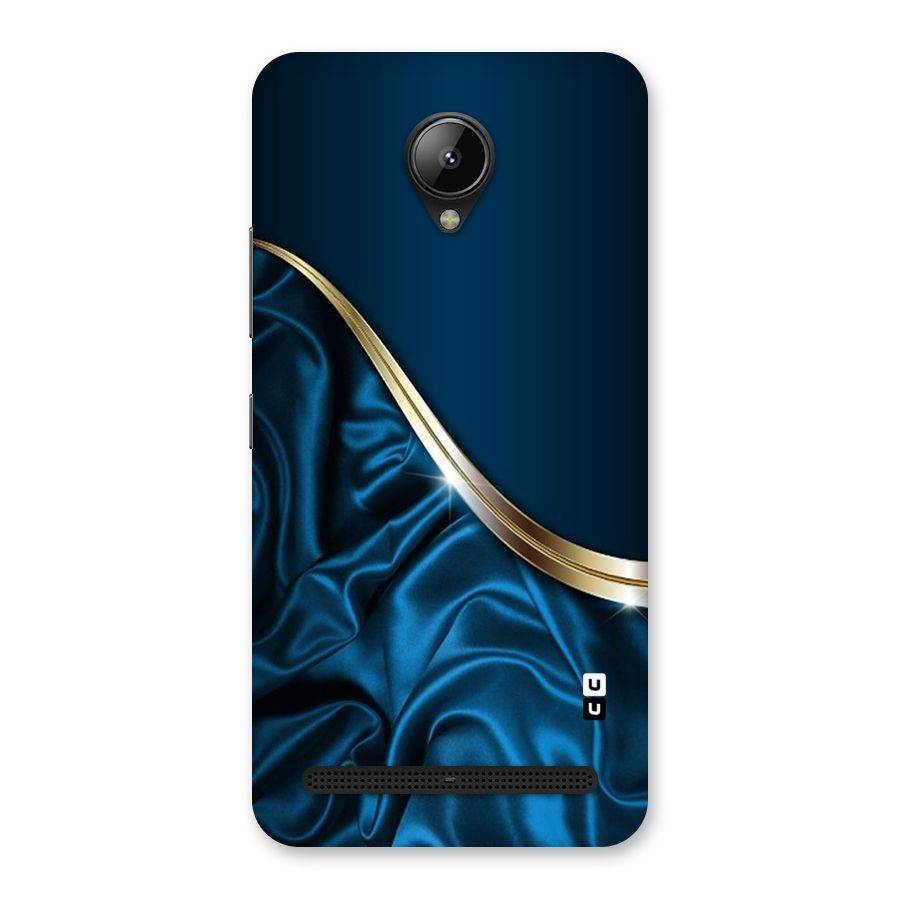 Blue Smooth Flow Back Case for Lenovo C2