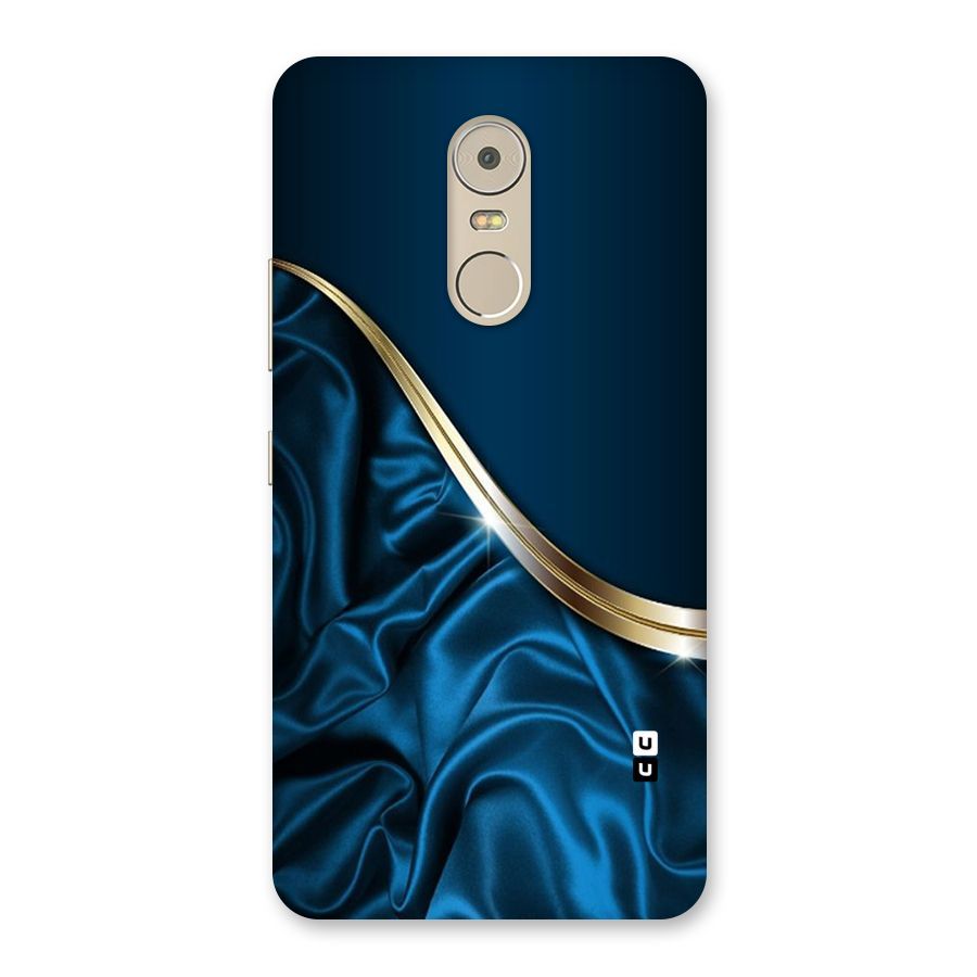 Blue Smooth Flow Back Case for Lenovo K6 Note