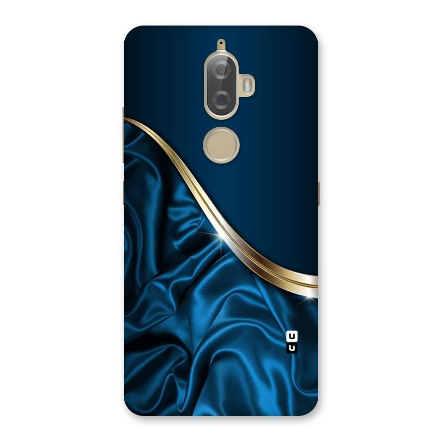 Blue Smooth Flow Back Case for Lenovo K8 Plus