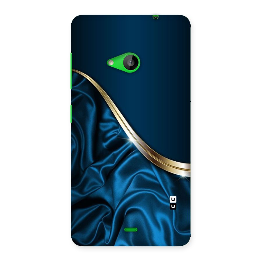 Blue Smooth Flow Back Case for Lumia 535