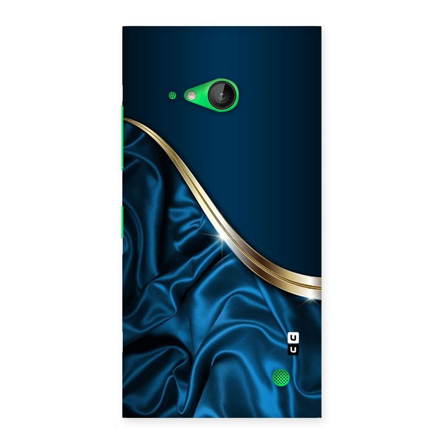Blue Smooth Flow Back Case for Lumia 730